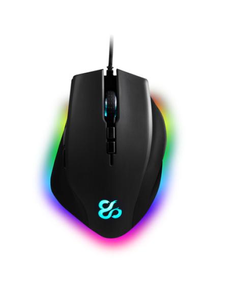 Newskill Gaming Newskill Ratón Gaming habrok con Sensor óptico (16000 dpi), botón Lateral para Sniper e iluminación RGB