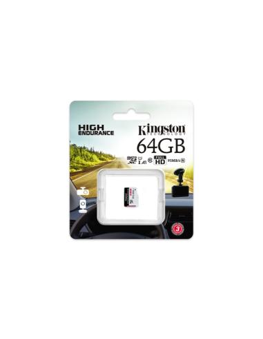 Kingston Technology High Endurance 64 GB MicroSD UHS-I Clase 10