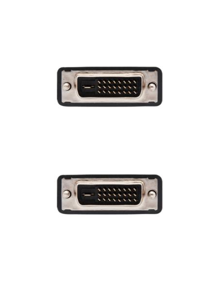 Nanocable 5m DVI/DVI cable DVI Negro