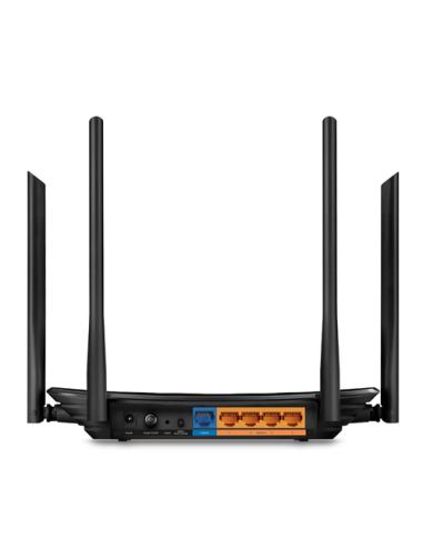 TP-Link Archer C6 router inalámbrico Gigabit Ethernet Doble banda (2,4 GHz / 5 GHz) Negro