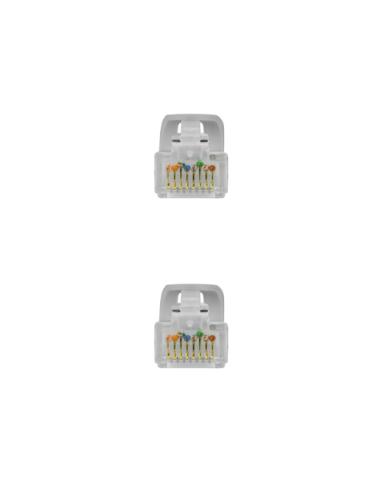 Nanocable Cable de red latiguillo RJ45 LSZH Cat.6A UTP AWG24, Gris, 7.0 m