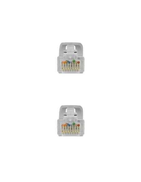 Nanocable Cable de red latiguillo RJ45 LSZH Cat.6A UTP AWG24, Gris, 7.0 m