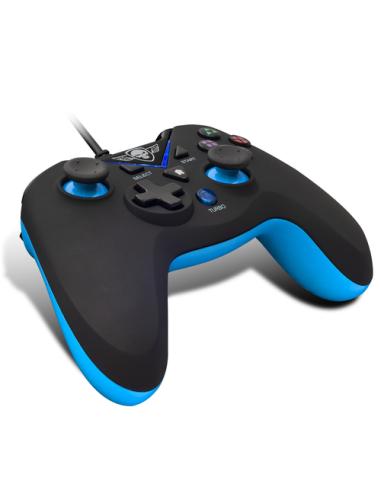 Spirit of Gamer SOG-WXGP mando y volante Negro, Azul USB Gamepad Analógico/Digital PC, Playstation 3