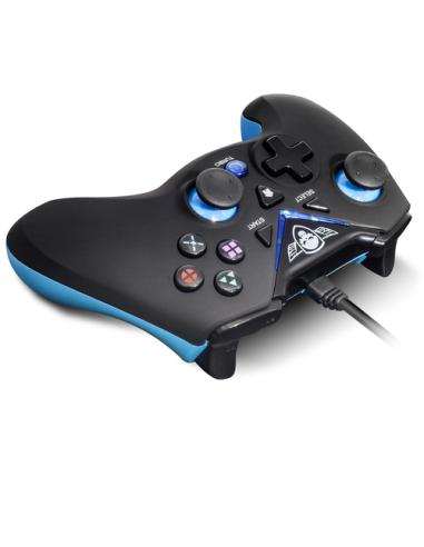 Spirit of Gamer SOG-WXGP mando y volante Negro, Azul USB Gamepad Analógico/Digital PC, Playstation 3