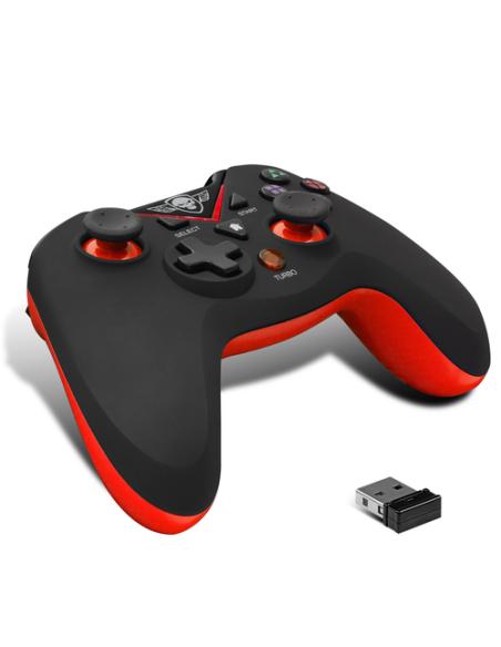 Spirit of Gamer SOG-RFXGP mando y volante Negro, Rojo USB Gamepad Analógico/Digital PC, Playstation 3