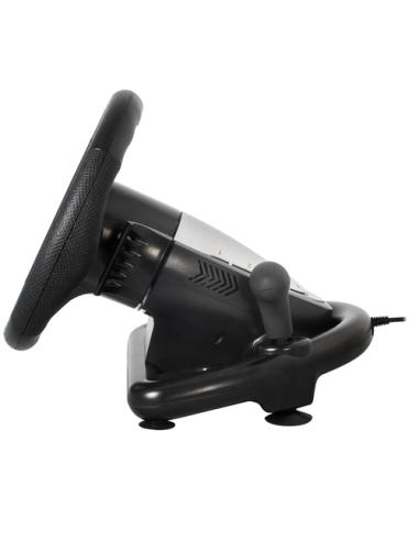 Spirit of Gamer Race Wheel Pro 2 Negro, Plata USB Volante + Pedales Digital PC, PlayStation 4, Playstation 3, Xbox One