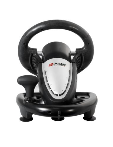 Spirit of Gamer Race Wheel Pro 2 Negro, Plata USB Volante + Pedales Digital PC, PlayStation 4, Playstation 3, Xbox One