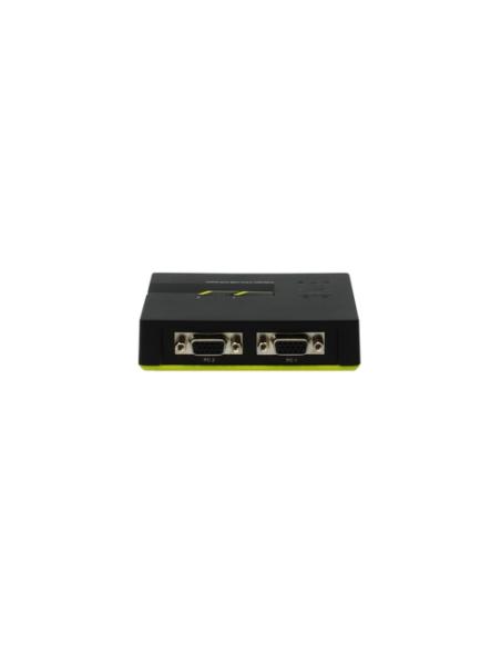 LevelOne Switch KVM de 2 puertos USB con audio
