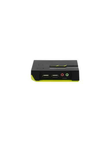 LevelOne Switch KVM de 2 puertos USB con audio