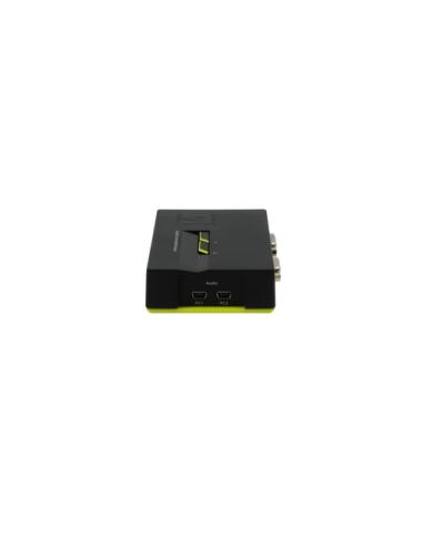 LevelOne Switch KVM de 2 puertos USB con audio