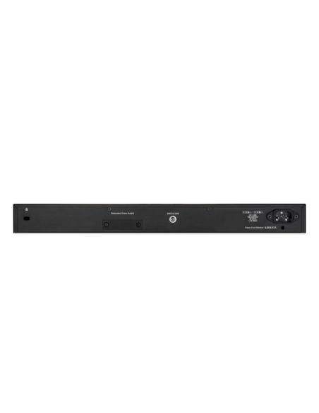 D-Link DGS-3130-30TS Gestionado L3 Gigabit Ethernet (10/100/1000) Negro, Gris