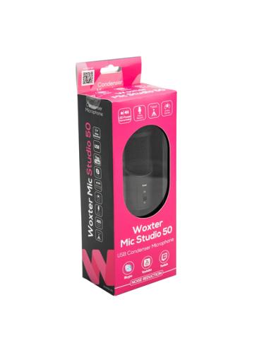 Woxter Mic Studio 50 Negro Micrófono de estudio