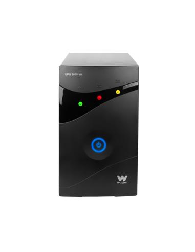 Woxter UPS 2000 VA sistema de alimentación ininterrumpida (UPS) Línea interactiva 2 kVA 1200 W 2 salidas AC