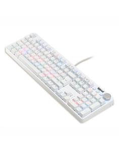 iggual Teclado gaming mecánico PEARL RGB blanco 2