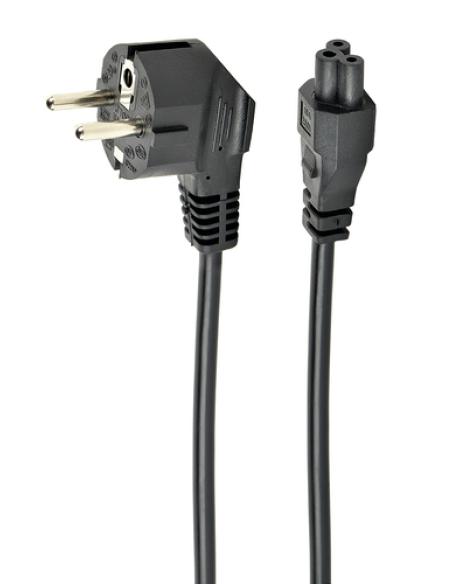 Gembird PC-186-ML12-3M cable de transmisión Negro CEE7/7 C5 acoplador