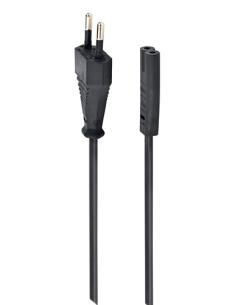 Gembird PC-184/2 cable de transmisión Negro 1,8 m Enchufe tipo C C8 acoplador