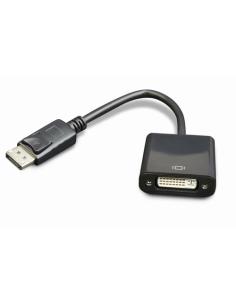 Gembird A-DPM-DVIF-002 adaptador de cable de vídeo 0,1 m DisplayPort DVI Negro
