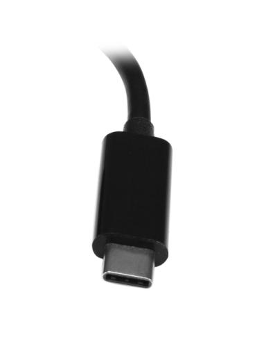StarTech.com Hub Concentrador USB 3.0 de 4 Puertos con PD Entrega de Potencia - 5Gbps - Adaptador USB-C a 4x USB-A - USB Tipo C
