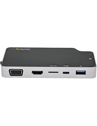StarTech.com Adaptador Multipuertos USB C - Docking Station USB 3.1 Tipo C a Vídeo HDMI de 4K o VGA - PD Pass-through de 100W - 