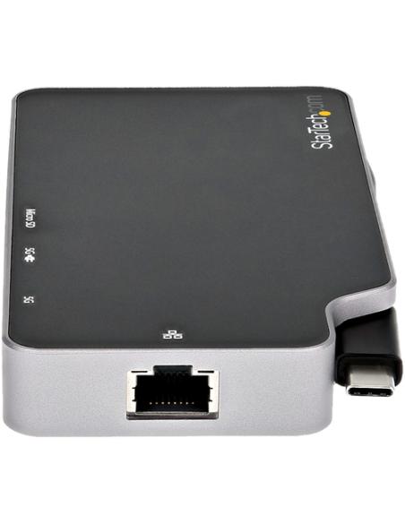StarTech.com Adaptador Multipuertos USB C - Docking Station USB 3.1 Tipo C a Vídeo HDMI de 4K o VGA - PD Pass-through de 100W - 