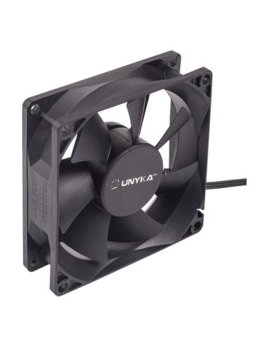 UNYKAch 51786 sistema de refrigeración para ordenador Carcasa del ordenador Ventilador 8 cm Negro