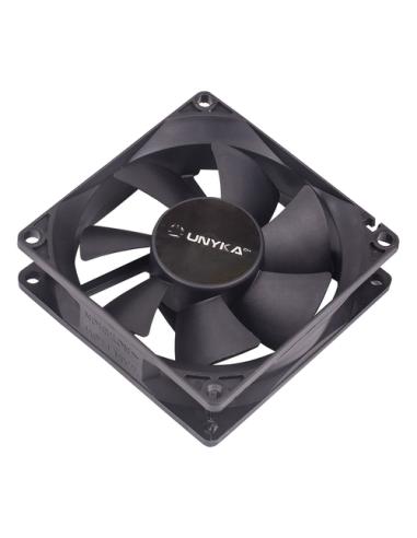 UNYKAch 51786 sistema de refrigeración para ordenador Carcasa del ordenador Ventilador 8 cm Negro