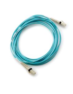 HP AJ835A LC to LC Multi-mode OM3 2-Fiber 2.0m 1-Pack Fiber Optic Cable 2