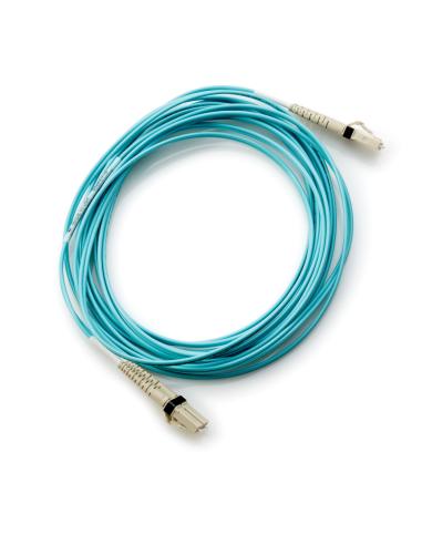 HPE LC to LC Multi-mode OM3 2-Fiber 2.0m 1-Pack Fiber Optic Cable