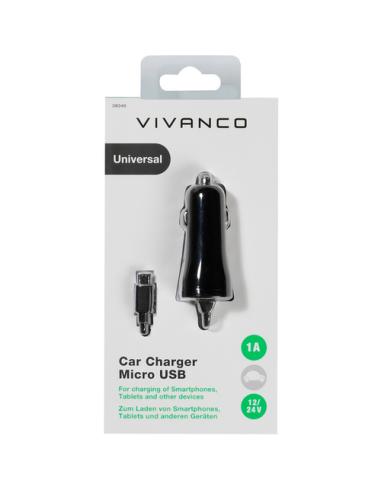 Vivanco CCVVMUSB1A Universal Negro Encendedor de cigarrillos Auto