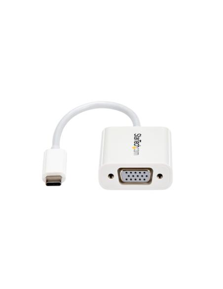 StarTech.com Adaptador USB-C a VGA - Blanco