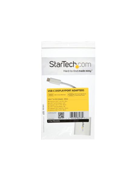 StarTech.com Adaptador USB-C a VGA - Blanco