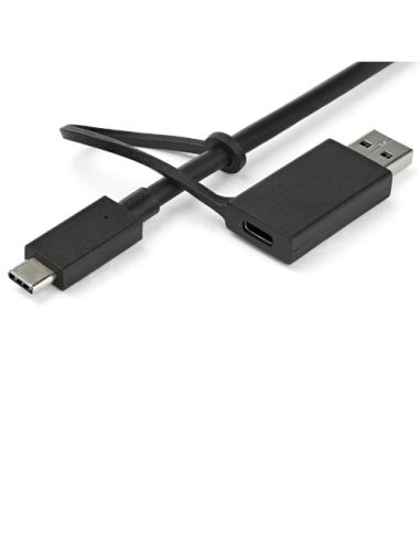 StarTech.com Docking Station Universal para Portátil - Replicador de Puertos Híbrido USB-C/-A - 2x HDMI y DP 4K - PD 60W - Mac /
