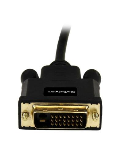 StarTech.com Cable de 1,8m Adaptador de Vídeo Mini DisplayPort a DVI-D - Conversor Pasivo - 1920x1200 - Negro