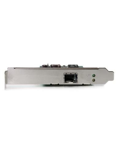 StarTech.com Tarjeta PCI Express Adaptadora de Red Gigabit con 1 Puerto SFP Abierto - NIC Ethernet PCI-E de Fibra