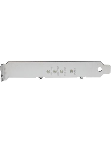 StarTech.com Tarjeta Adaptadora de 3 Puertos M.2 NGFF para SSD - Soporta 1x SSD M.2 PCIe NVMe - 2x SSD M.2 SATA III - Adaptador 