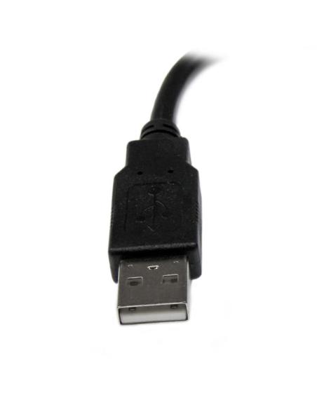 StarTech.com Cable de 0,15m de Extensión Alargador USB 2.0 - Macho a Hembra USB A - Extensor