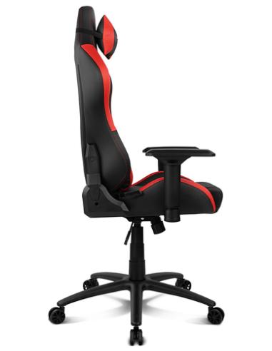 DRIFT DR250 Silla para videojuegos de PC Asiento acolchado tapizado Negro, Rojo