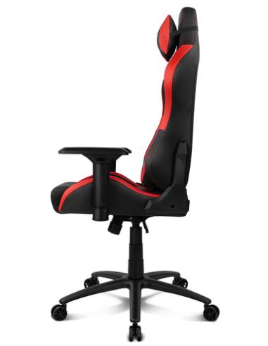 DRIFT DR250 Silla para videojuegos de PC Asiento acolchado tapizado Negro, Rojo