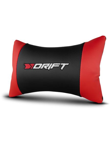 DRIFT DR250 Silla para videojuegos de PC Asiento acolchado tapizado Negro, Rojo