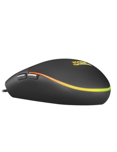 Mars Gaming Combo RGB Teclado y Ratón, Diseño TKL, Layout Español, MCPTKLES, Color Negro