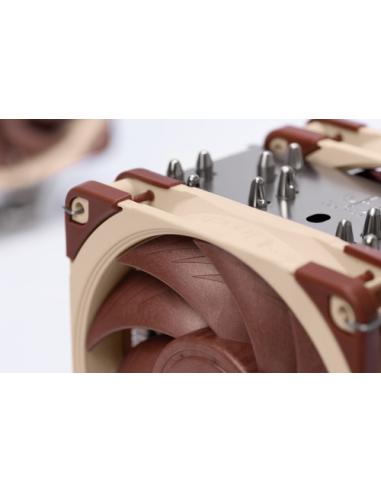 Noctua NH-U12A sistema de refrigeración para ordenador Procesador Enfriador 12 cm Beige, Marrón, Plata 1 pieza(s)