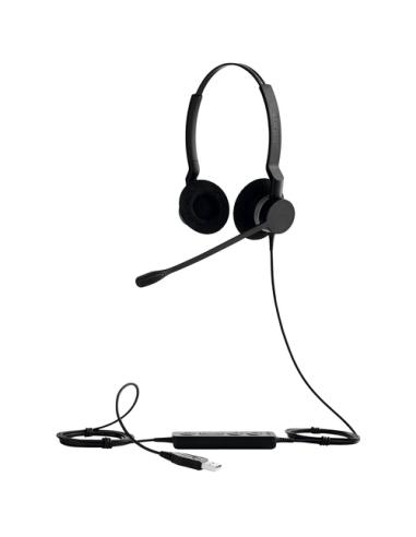 Jabra Biz 2300 Auriculares Alámbrico Diadema Oficina/Centro de llamadas USB tipo A Negro