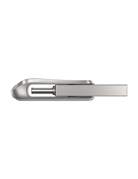 SanDisk Ultra Dual Drive Luxe unidad flash USB 256 GB USB Type-A / USB Type-C 3.2 Gen 1 (3.1 Gen 1) Acero inoxidable