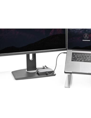 StarTech.com Mini Dock Thunderbolt 3 - Docking Station Portátil para 2 Monitores con HDMI 4K de 60Hz, 2x Hub USB-A (3.0/2.0), Gb