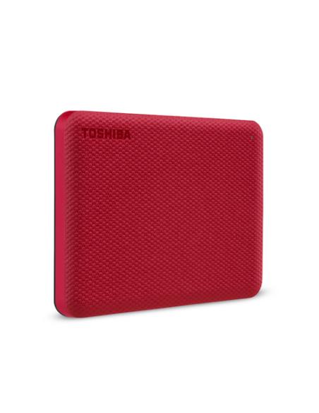Toshiba Canvio Advance disco duro externo 4 TB 2.5" USB tipo A 2.0/3.2 Gen 1 (3.1 Gen 1) Rojo