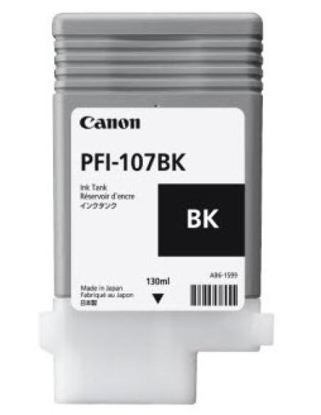 Canon PFI-107BK cartucho de tinta 1 pieza(s) Original Negro