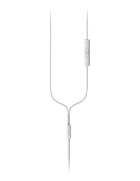 Philips TAA1105WT/00 auricular y casco Auriculares Alámbrico gancho de oreja, Dentro de oído Deportes Blanco