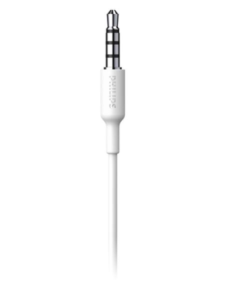 Philips TAA1105WT/00 auricular y casco Auriculares Alámbrico gancho de oreja, Dentro de oído Deportes Blanco