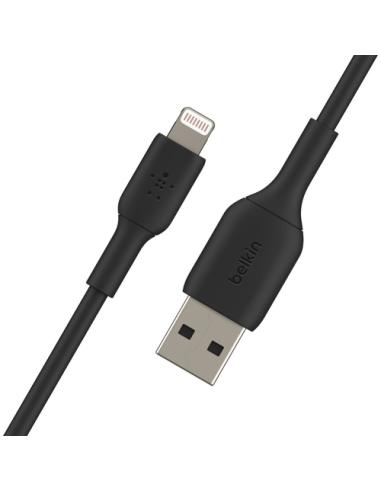 Belkin CAA001BT0MBK cable de conector Lightning 0,15 m Negro