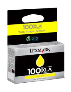Lexmark 14N1095 100XLA, Amarillo, Tinta a base de pigmentos, 1 pieza(s) 2